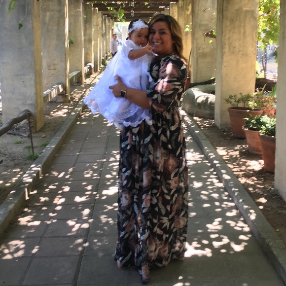 maxi dress for christening
